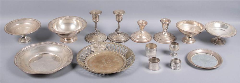 14 PIECES OF AMERICAN SILVER TABLE 33be6f