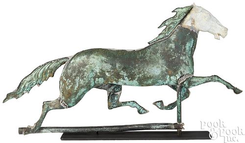 FULL BODIED COPPER RUNNING HORSE 2faf0ad