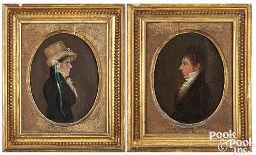 ATTRIBUTED TO JACOB EICHHOLTZ, PAIR