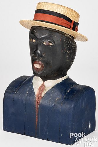 CARVED AND PAINTED BLACK AMERICANA 2faf41f
