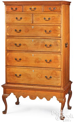 PENNSYLVANIA WALNUT CHEST ON FRAME  2faf4cd