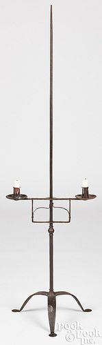 WROUGHT IRON CANDLESTAND LATE 2faf4d3