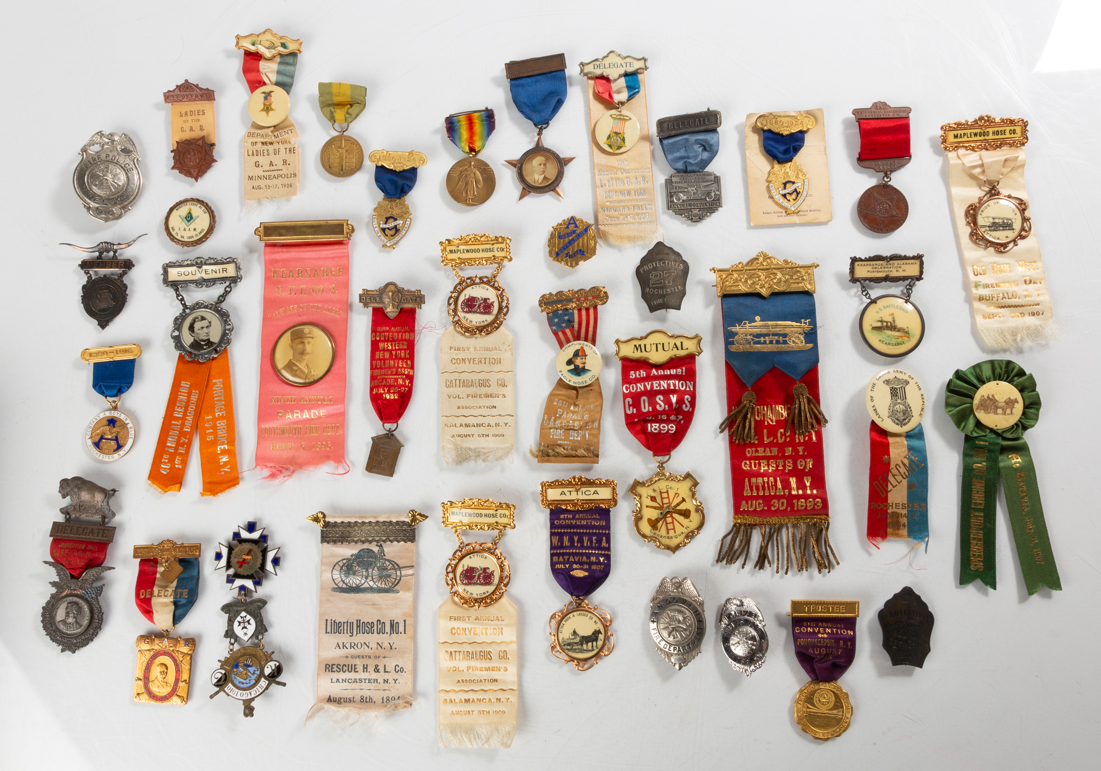 VINTAGE COLLECTION OF MOSTLY FIREMEN