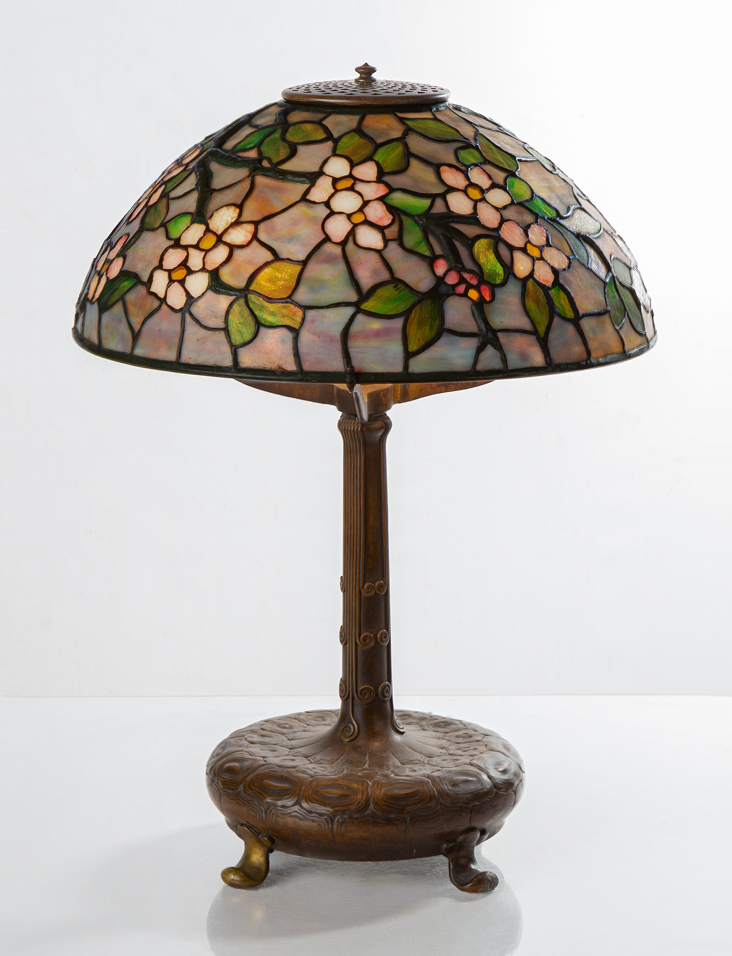 TIFFANY STUDIOS RAISED BRANCH  2faf609