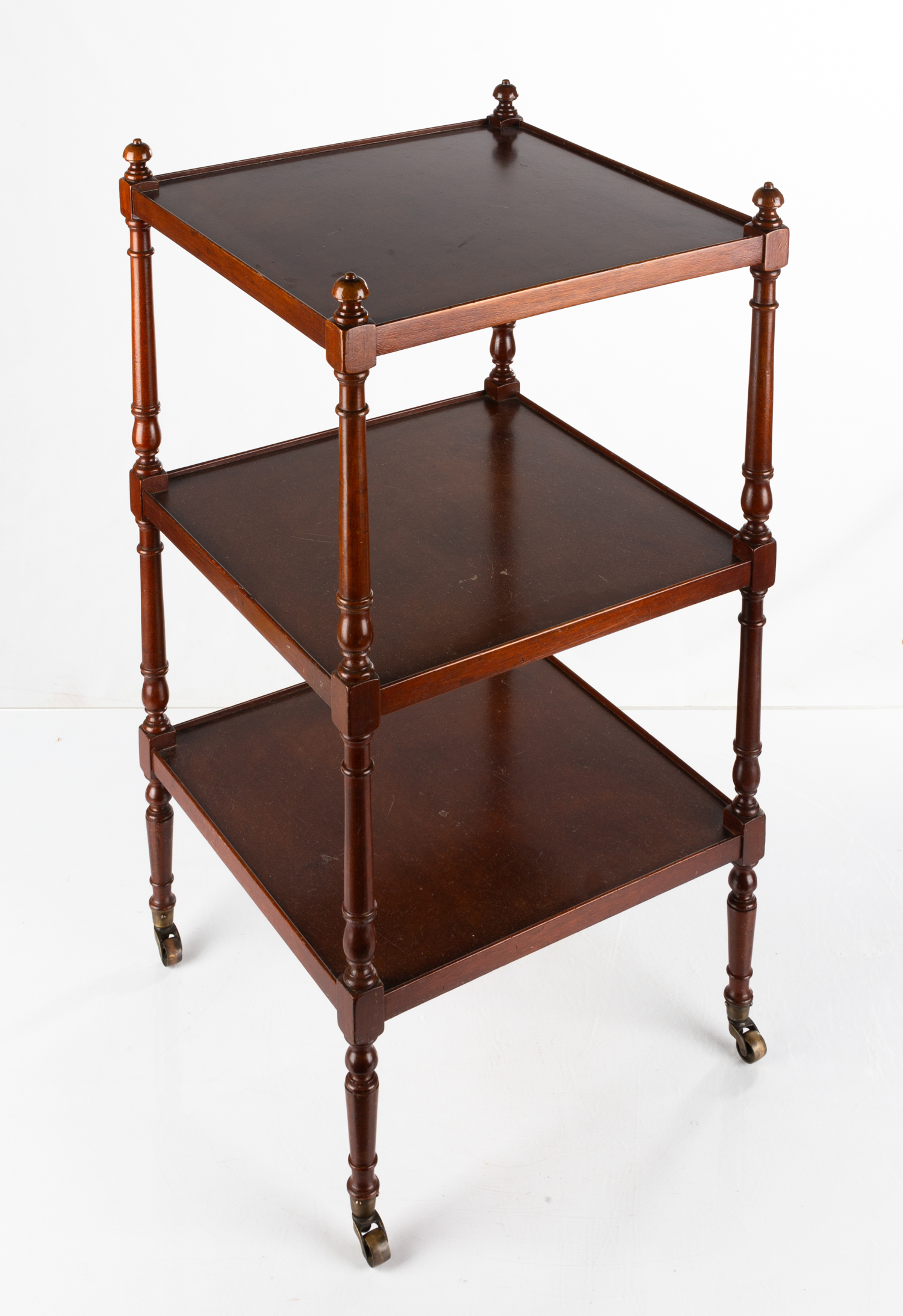 MAHOGANY REGENCY STYLE THREE TIERED 2faf714