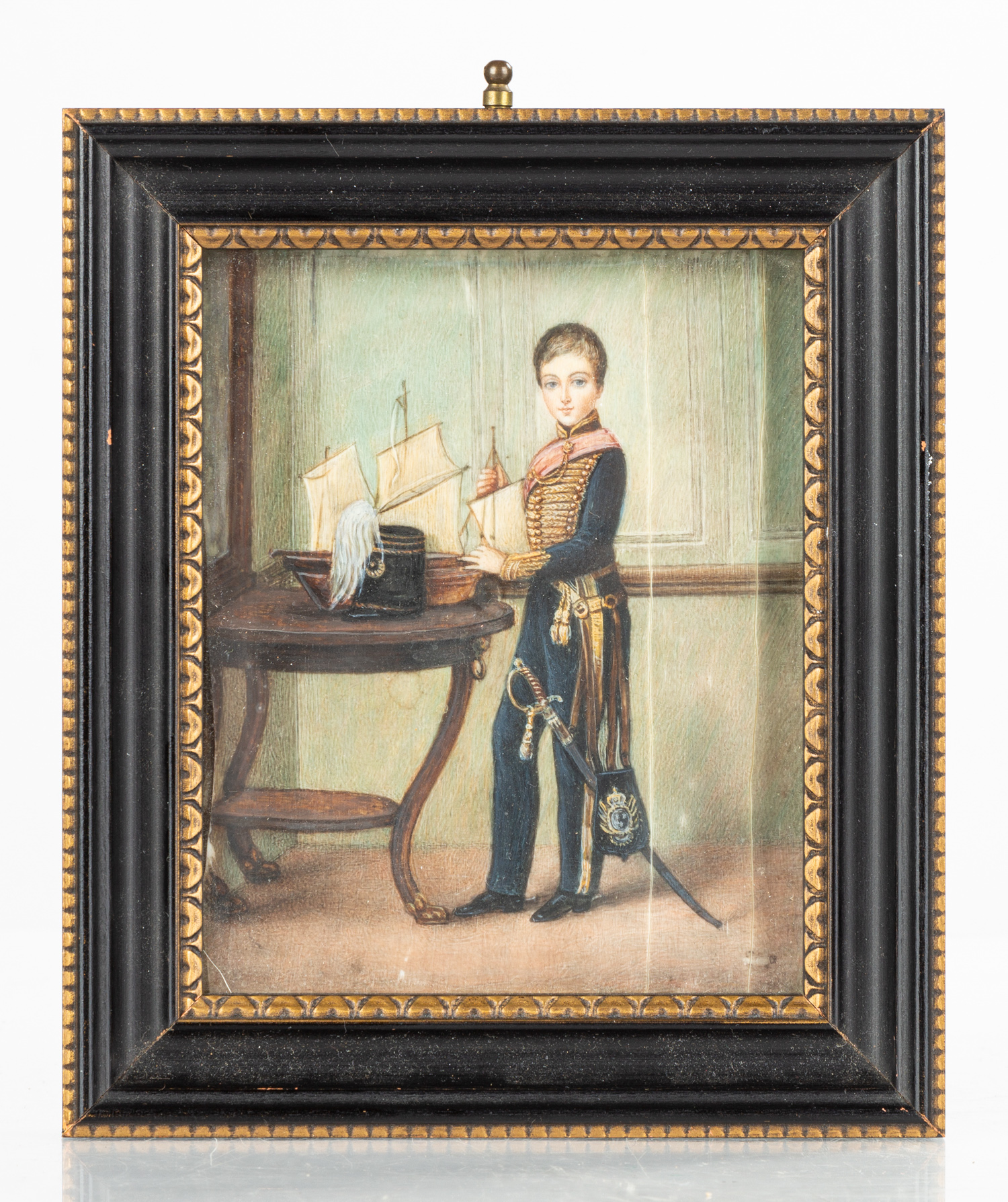 PORTRAIT MINIATURE OF YOUNG BOY 2faf75b