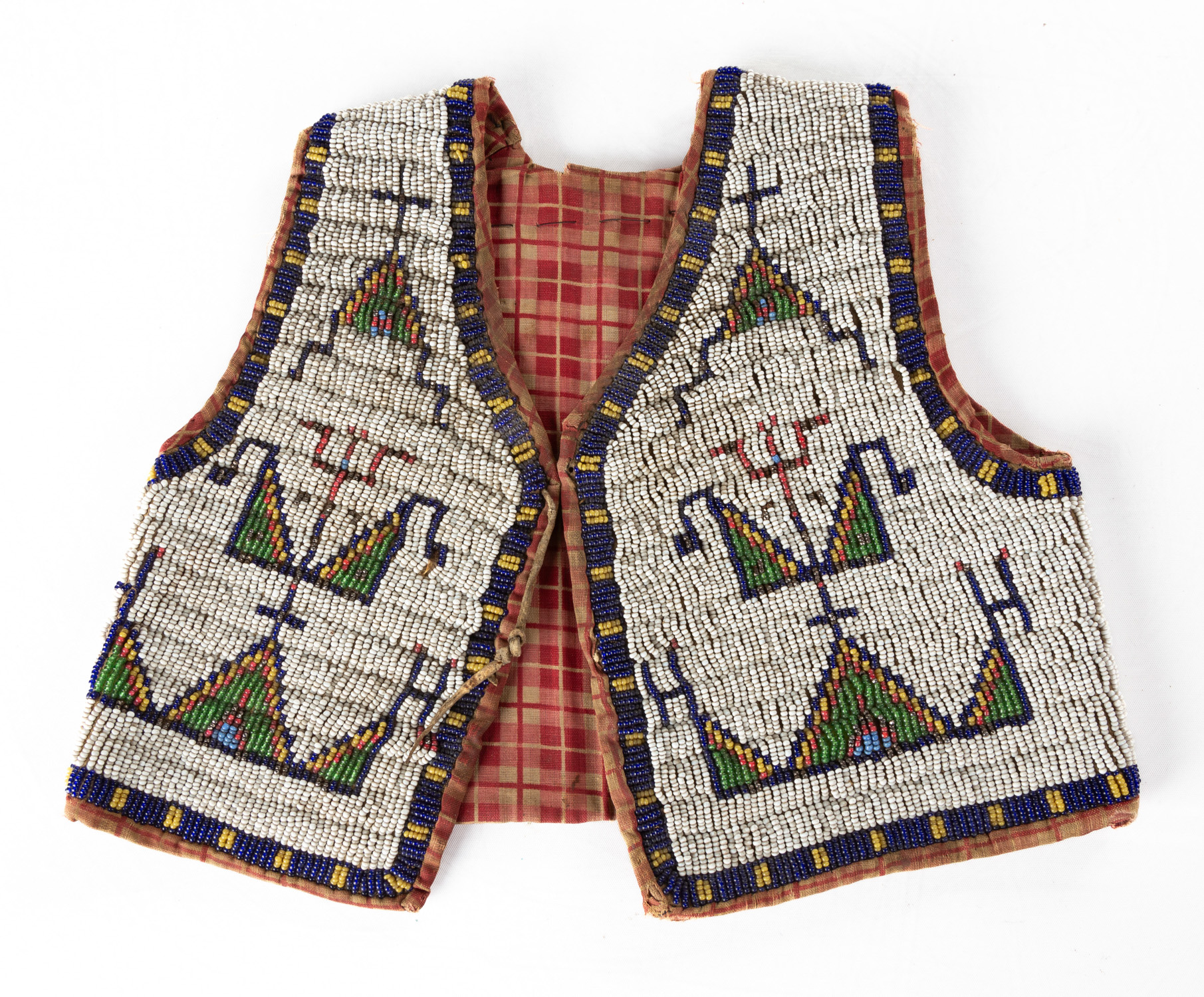 SIOUX BEADED CHILD S VEST Late 2faf7cd