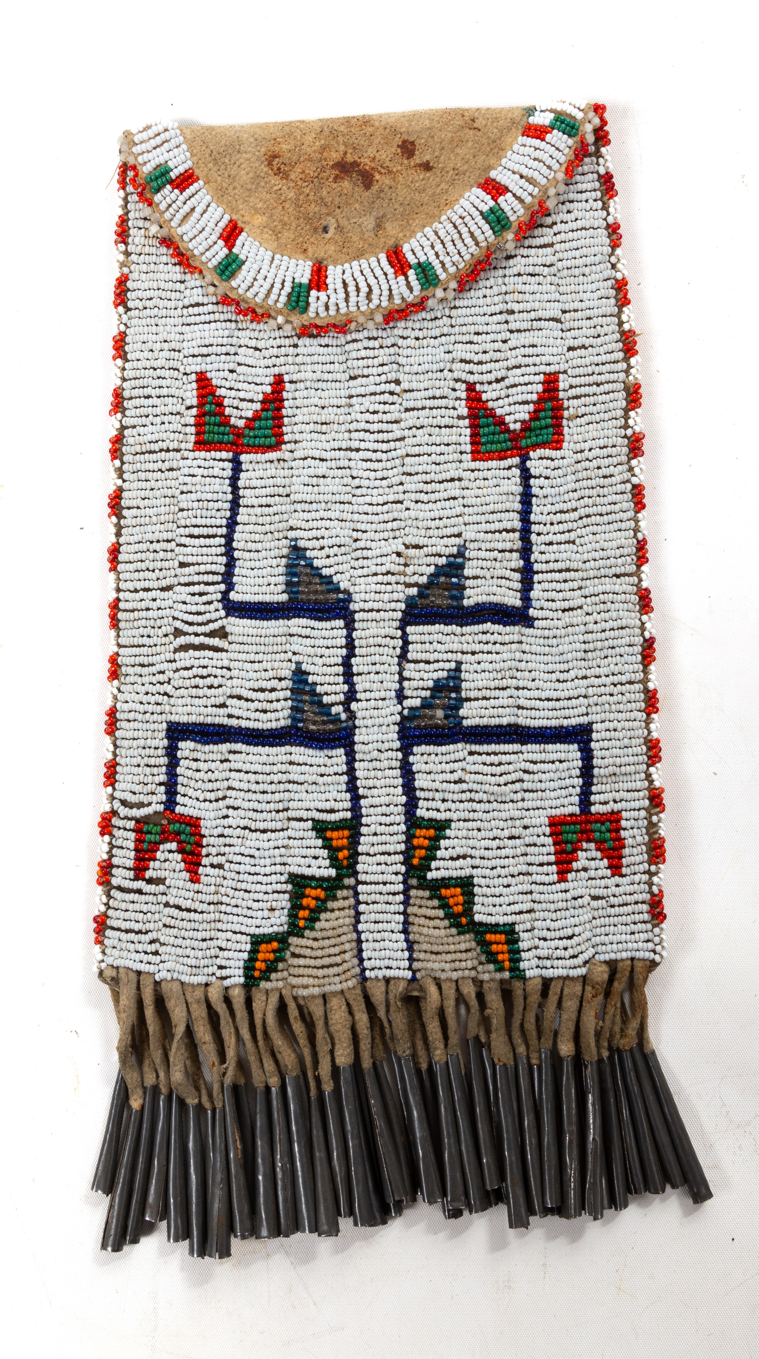 SIOUX BEADED BAG WITH TINKLING 2faf7a9