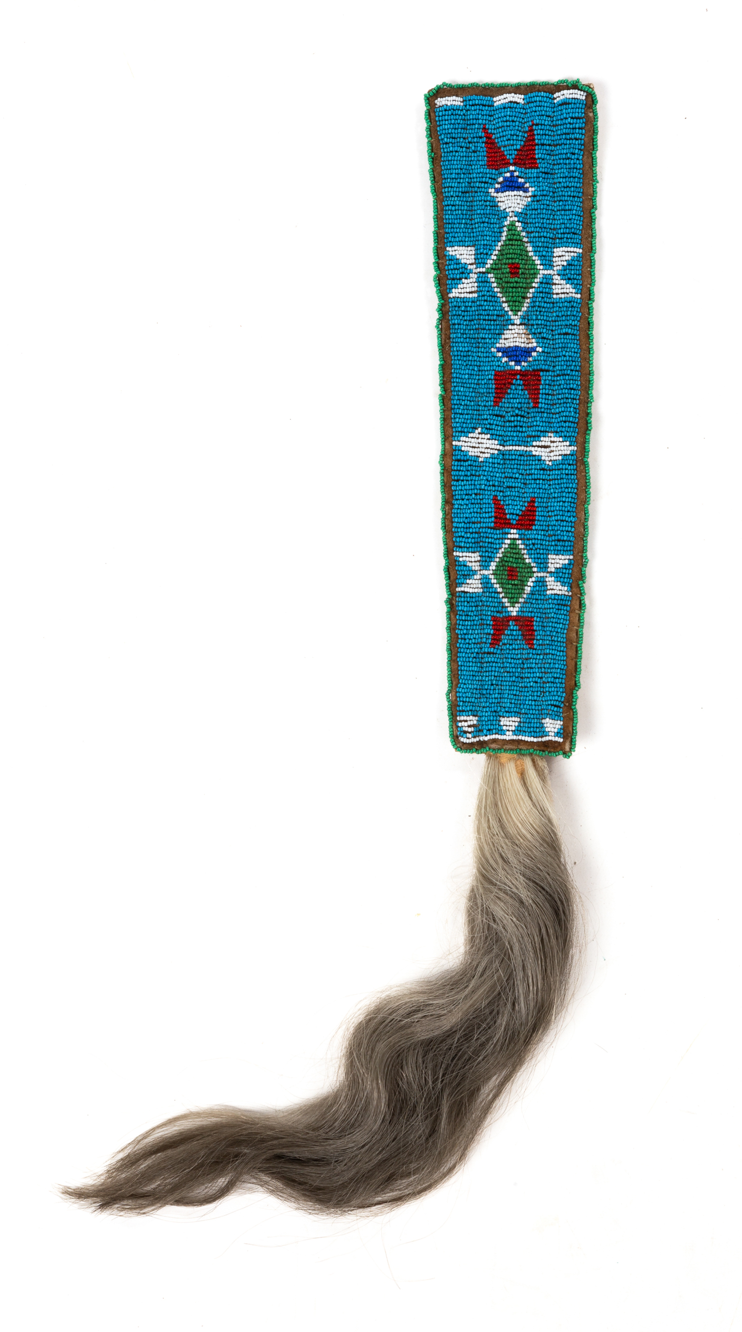 NATIVE AMERICAN BEADED HAIR DROP 2faf7af