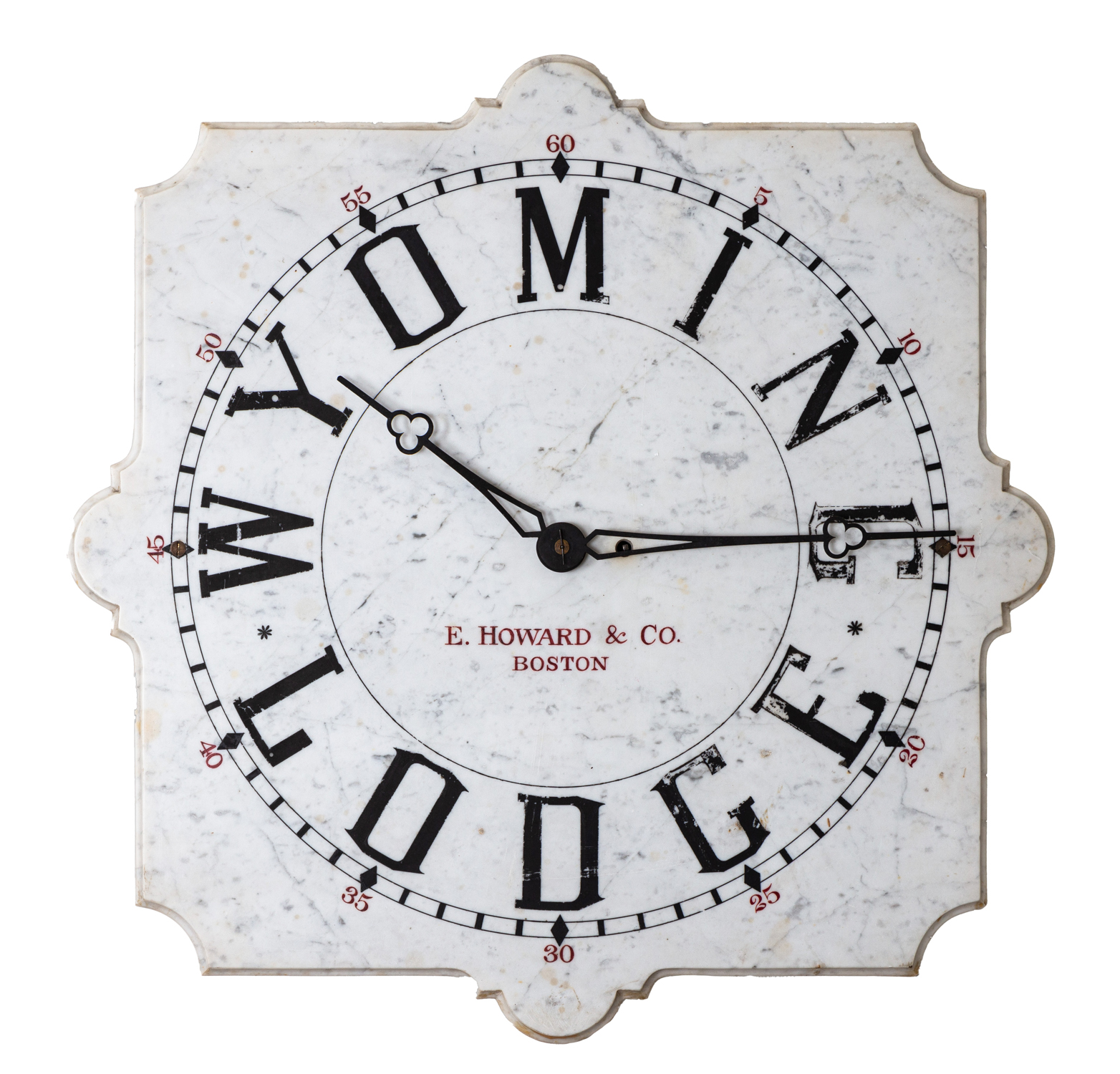 E. HOWARD & CO., NO. 20 MARBLE DIAL