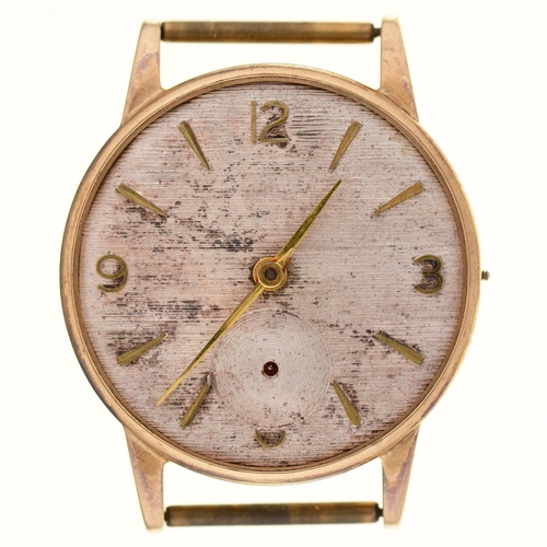 A 9ct gold gentlemans wristwatch, 30mm