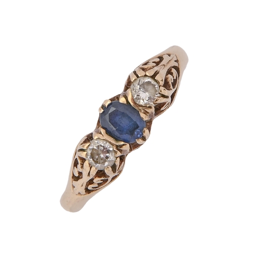 A sapphire and diamond ring in 2faf966