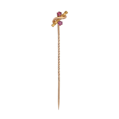 An Edwardian gold stickpin the 2faf969