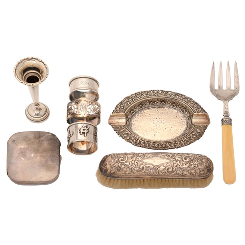 Miscellaneous Victorian and later silver