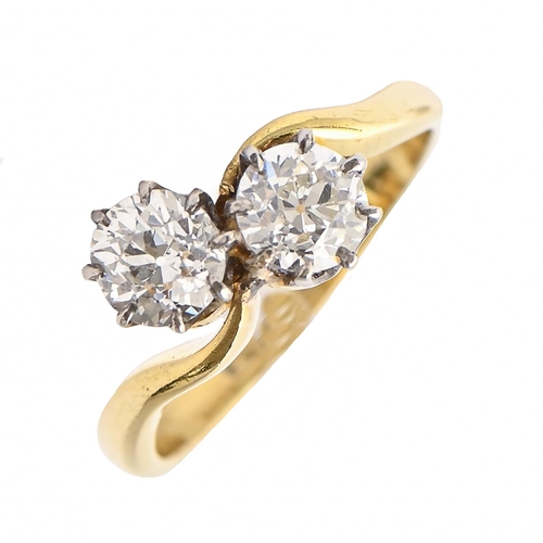 A diamond crossover ring with 2faf985