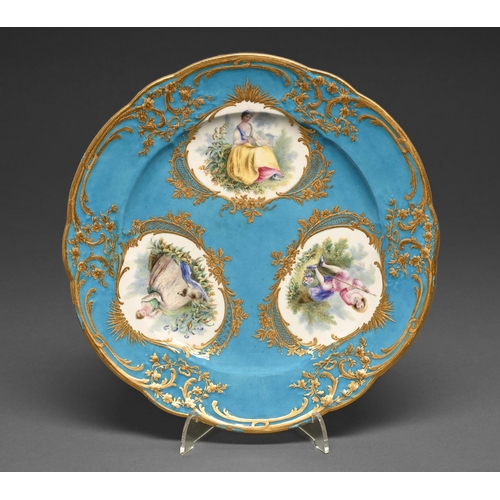 A Sevres plate 18th c the decoration 2fafa2b