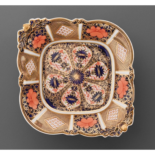 A Royal Crown Derby Imari pattern dish,