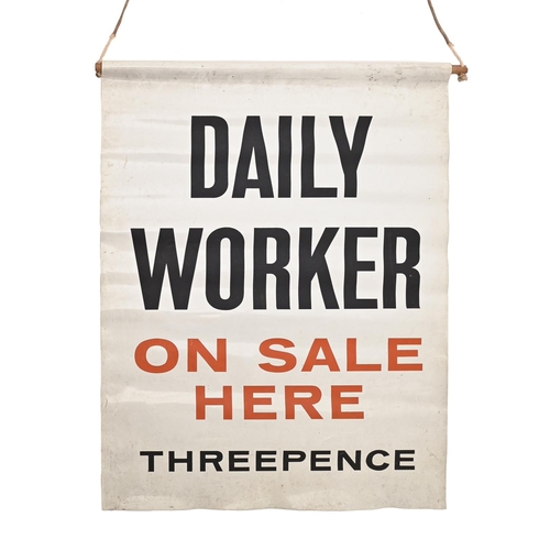 Advertising DAILY WORKER ON 2fafae0