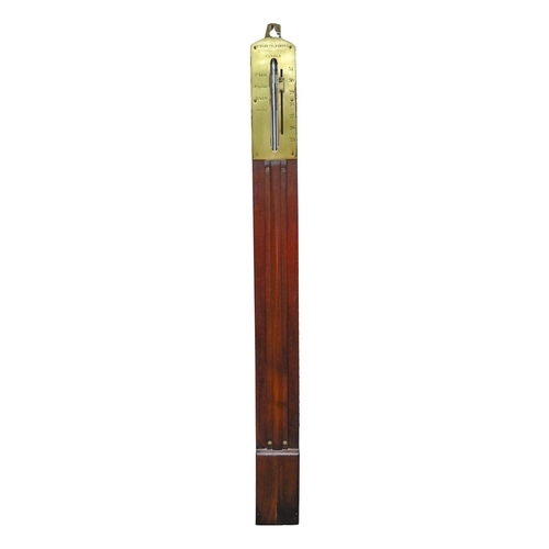 A Victorian mahogany stick barometer  2fafb3e