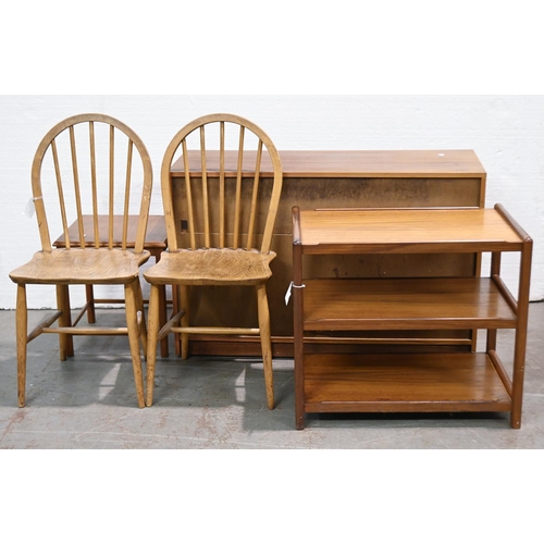 A pair of Ercol mid century dining 2fafc67