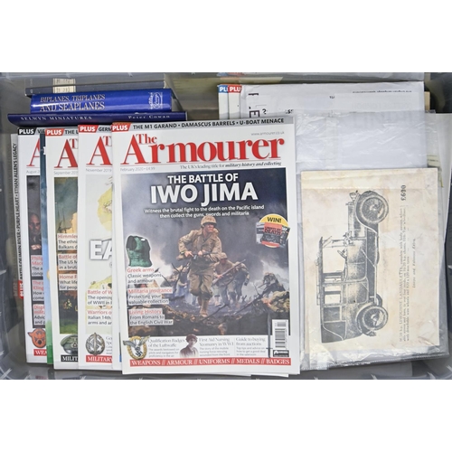 A quantity of The Armourer Magazine  2fafc89