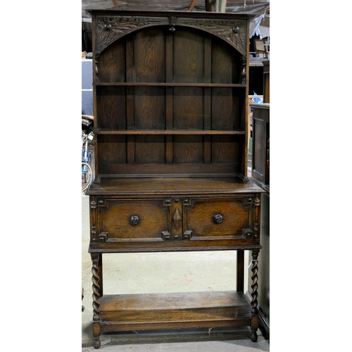 An oak dresser the boarded rack 2fafc5e