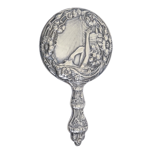 An Edwardian Art Nouveau silver hand