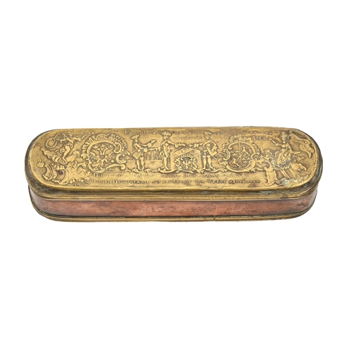 A German brass and copper tobacco 2fafe39