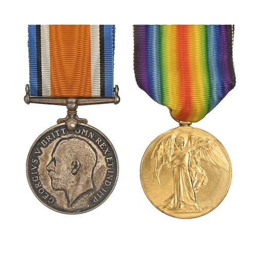 WWI pair British War Medal and 2fafe45