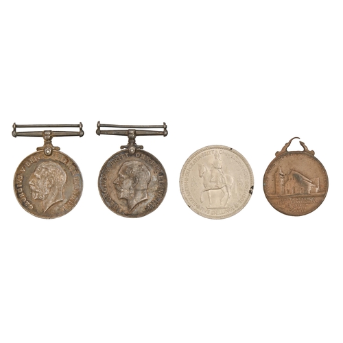 WWI British War Medal 42828 Pte 2fafe46