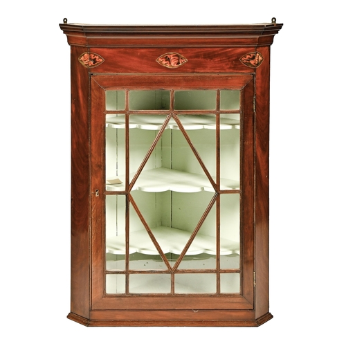 A Victorian mahogany hanging corner 2faff80