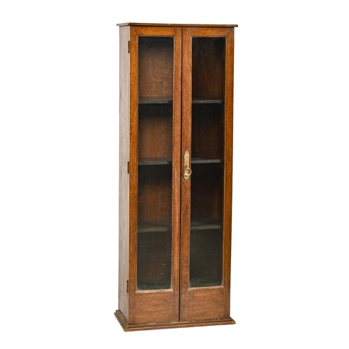 An oak bookcase with full height 2faff87