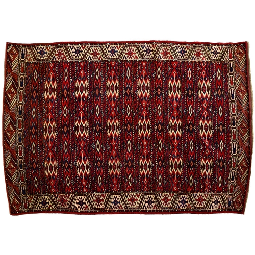 An Antique Yomut Turkmen rug late 2faff5b