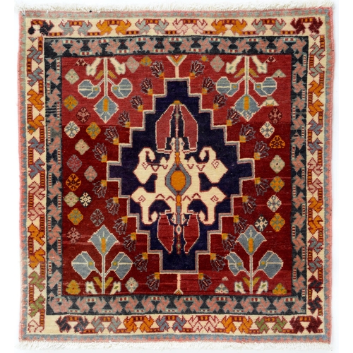 A Qashqai bagface rug 64 x 61cm 2faff68