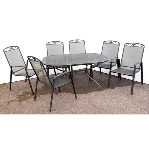 A seven piece modern patio dining 2faffce