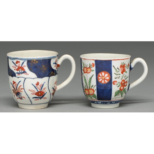 Two Worcester coffee cups c1775  2fb003f