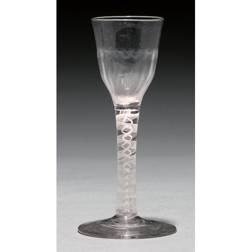 A wine glass c1770 the fluted 2fb00b4
