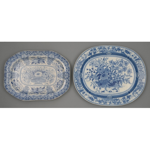 Two Minton blue printed earthenware 2fb0091