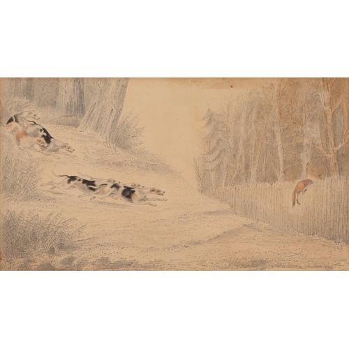 English School, 1832 - A Fox Hunt, signed