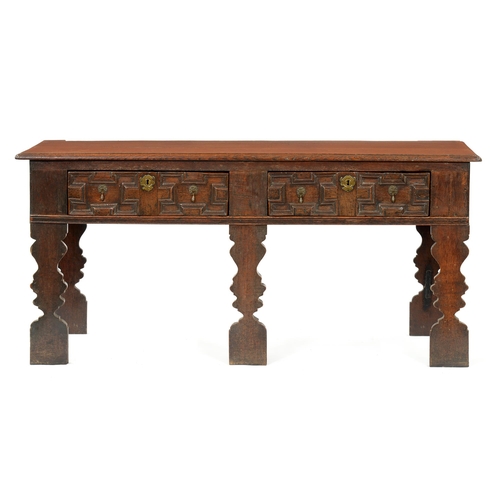 A William III oak dresser the 2fb0179