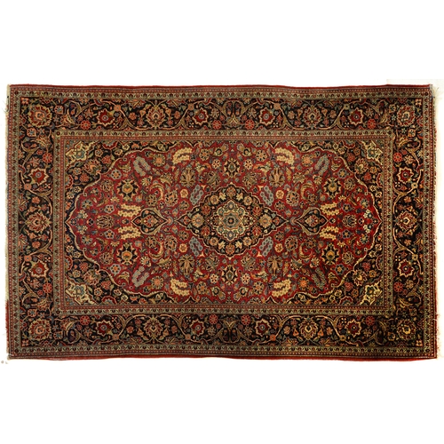A Kashan rug 132 x 207cm 2fb0195