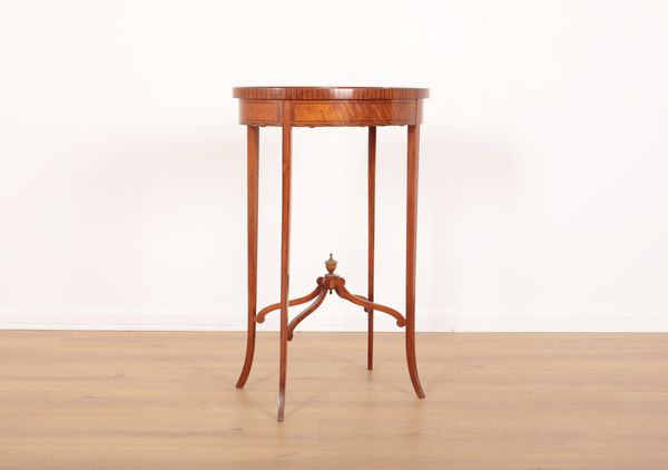 A SATINWOOD OCCASIONAL TABLE BY 2fb01c1