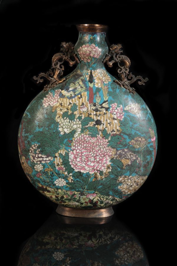 A CHINESE CLOISONNE MOON FLASK 2fb0248