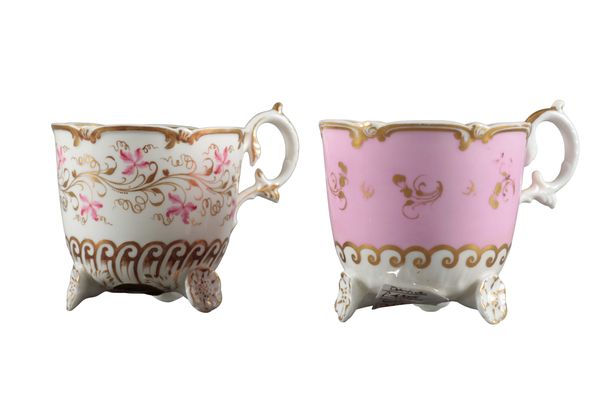 TWO H & R DANIEL C-SCROLL CUPS one example,