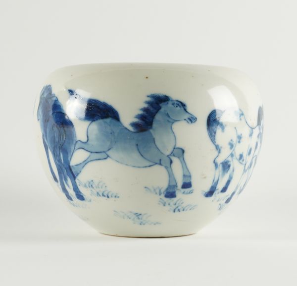 A CHINESE BLUE AND WHITE BRUSH 2fb02d4