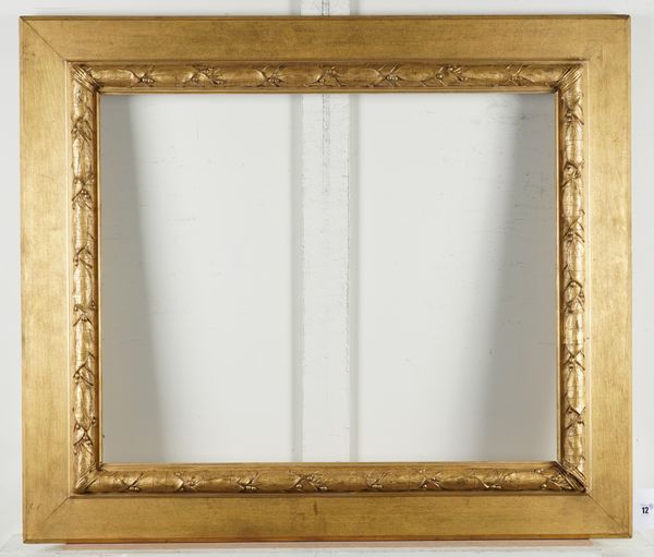 A GILTWOOD FRAME sight size: 54.5 x