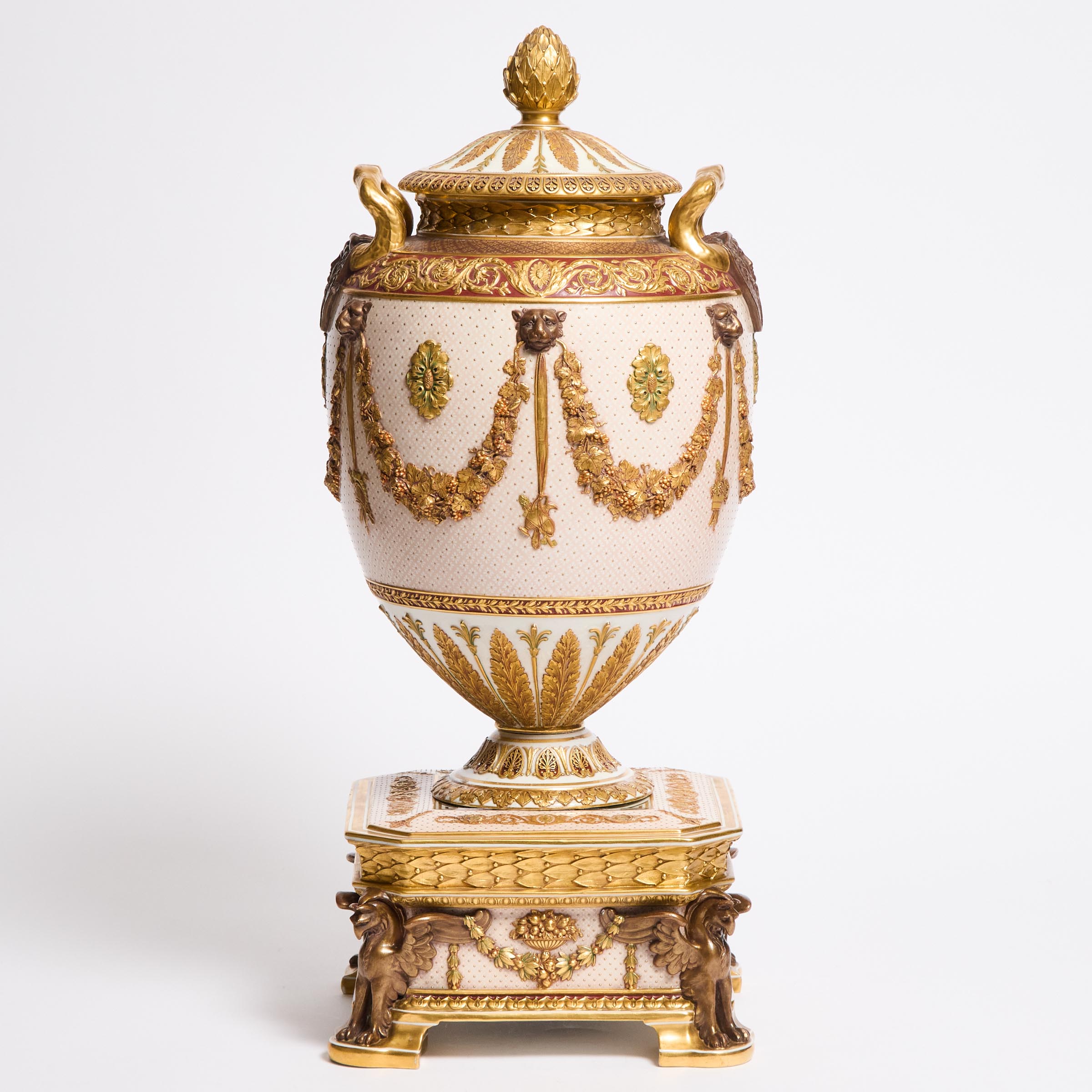 Wedgwood Bronzed and Gilt Victoria Ware