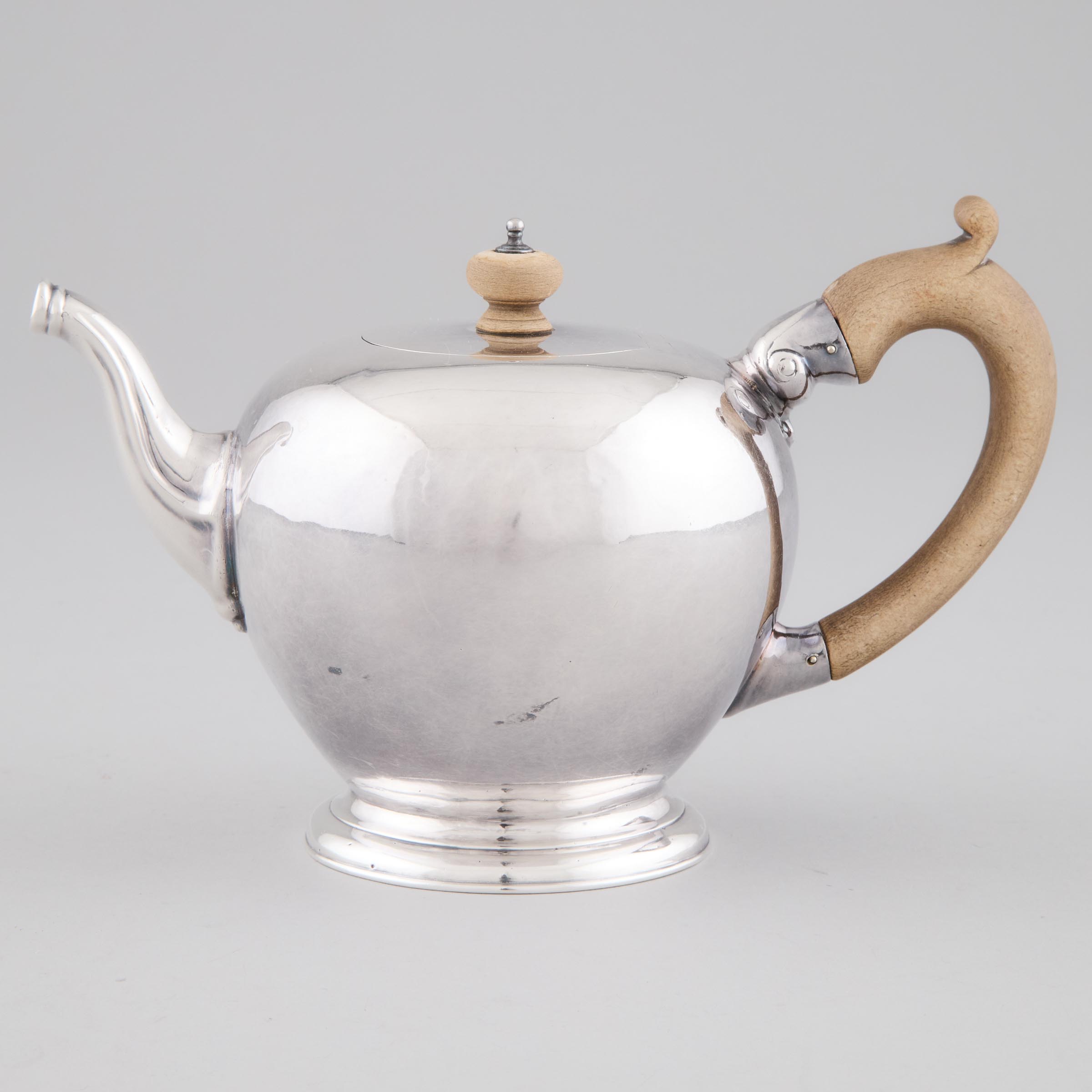 George II Silver Bullet Teapot  2fb03a3