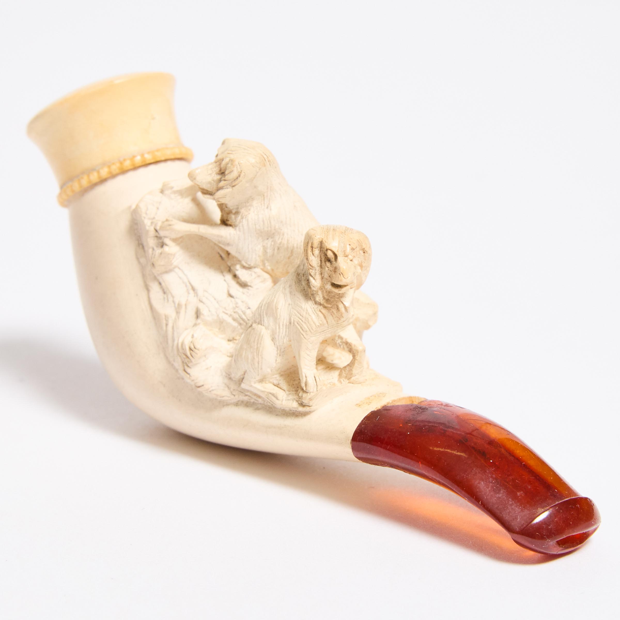 Victorian Canine Meerschaum Pipe  2fb051d