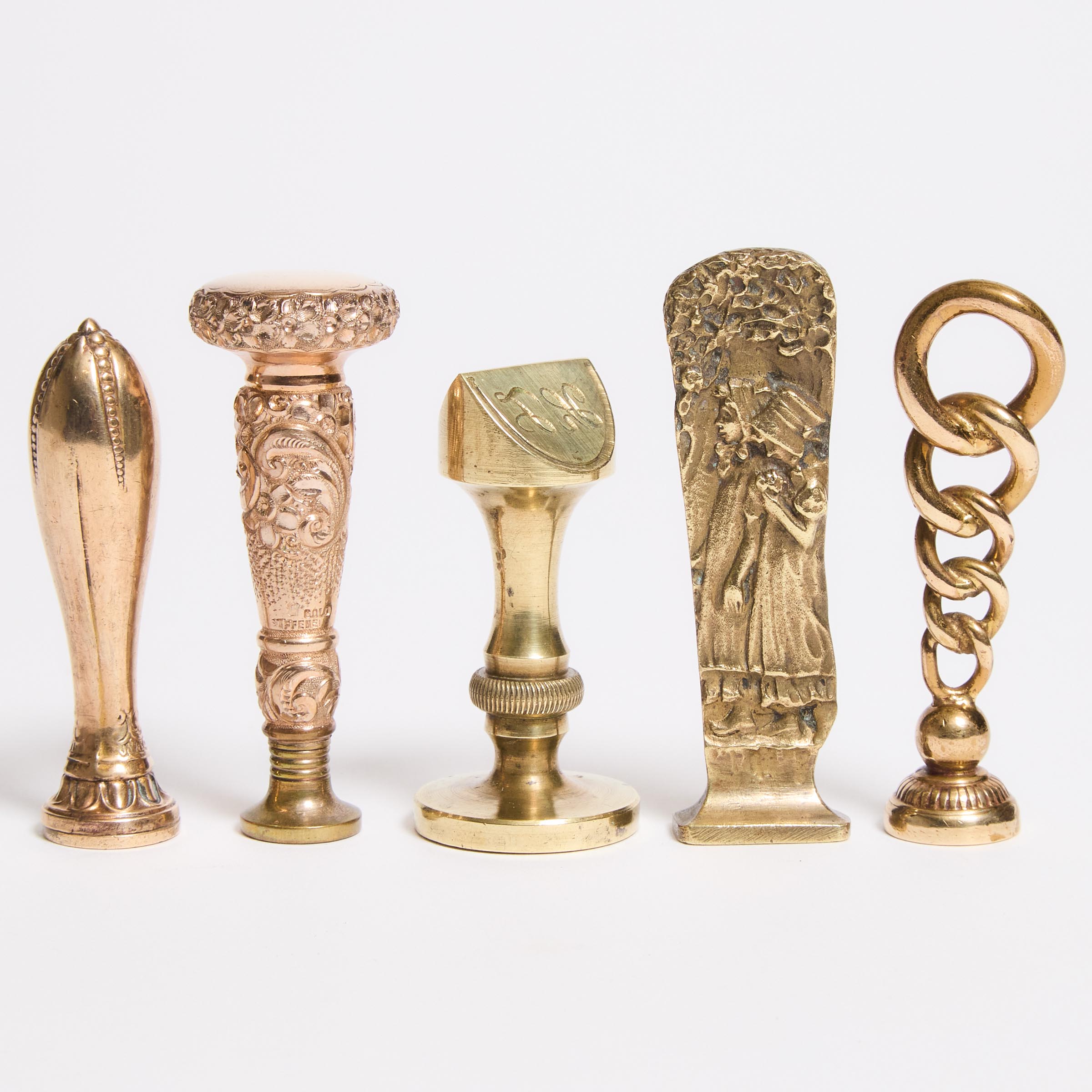 Five Victorian and Edwardian Gold 2fb04d6